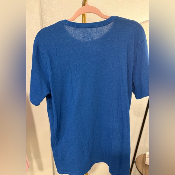 Men’s Nike Dri-FIT The Nike Tee Blue Athletic Cut Short Sleeve Shirt Size Large - Picture 6 of 7